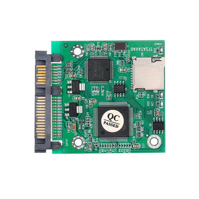 

Micro SD TF Card to 22pin SATA Adapter Card 25" HDD Enclosure TF Cards to SATA for Laptop&Desktop
