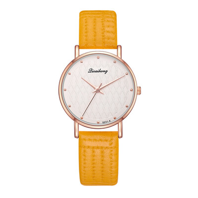 

2019 new ladies watch pu strap quartz watch female watch trend ladies watch