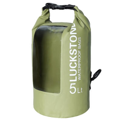 

5L Transparent Backpack Outdoor Waterproof Drifting Camping Bag Travel Kit