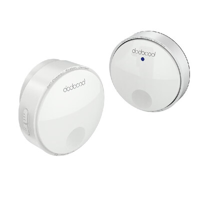 

dodocool Self-powered Battery-free Wireless Doorbell Kit with 1 Battery-free Transmitter Push Button&1 Plug-in Receiver CD Qua