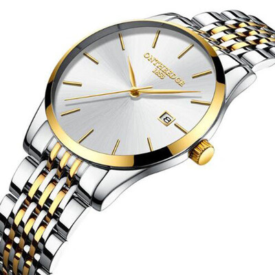 

Mens Watches Luxury Steel Brand Quartz Wrist Watches Ultra thin Men Male Waterproof Sport Watch Relogio Masculino