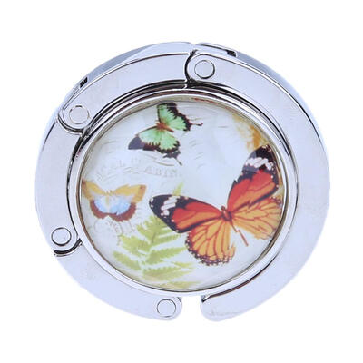 

Foldable Metal Butterfly Purse Bag Hanger Handbag Table Hook