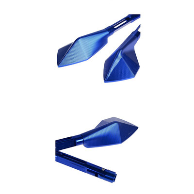 

1Pair motorbike rearview mirror motorcycle multi-colour Wide Angle of view rearview mirror Motor Universal Side Mirror fashion
