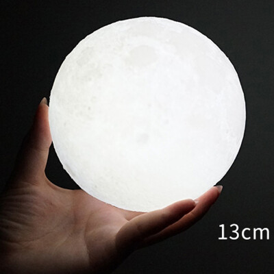 

Gobestart 3D USB LED Magical Moon Night Light Moonlight Table Desk Moon Lamp Gift