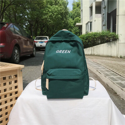 

Ins wind bag girl Korean version of high school students simple Sen department junior high school students ancient with a sense of