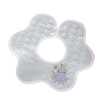 

Baby Bibs Waterproof Rotating Petal Saliva Towel Baby Bib Baby Cartoon Pattern Waterproof Rice Pocket