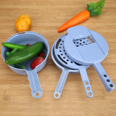 

10pcsSet Multiuse Vegetable Fruit Slicer Cutter Manual Carrot Grater Tool