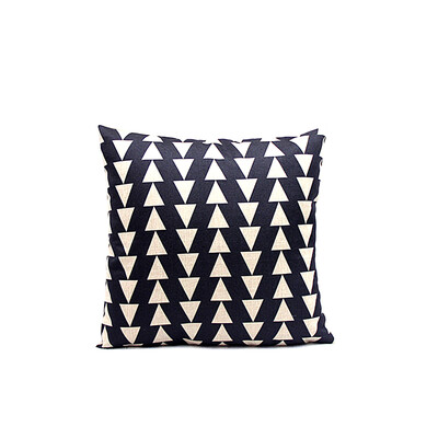 

Simple Geometric Pattern Linen Cushion Cover Home Decorations Pillow Cover Case