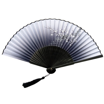 

〖Follure〗Folding Fans Handheld Fans Bamboo Fans Womens Hollowed Bamboo Hand Holding Fan