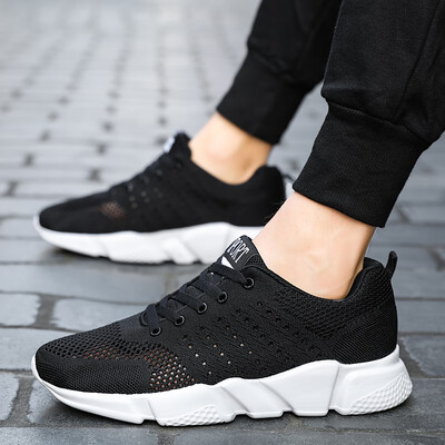 

Summer Mens Shoes Sports&Leisure Net Shoes Hollow-out Fall Mens Running Black Tide Shoes