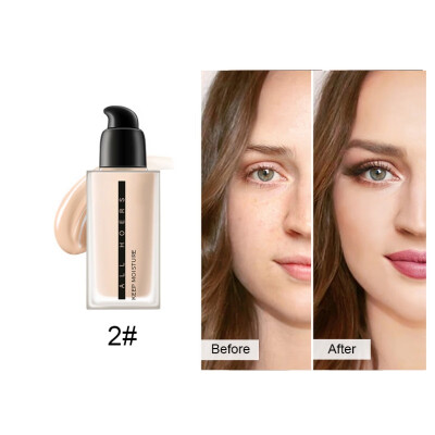 

Natural Cosmetic Color Changing Liquid Foundation Cream Base Makeup Matte Finish Make Up Liquid Concealer Waterproof