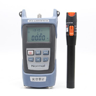 

Fiber Optic Tool Kit Self Calibration Optical Power Meter 10MW Visual Fault Locator Testing Pen