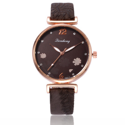 

Korean version of the female student belt watch scale diamond not