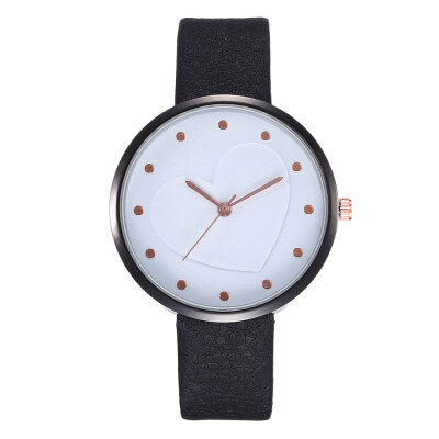 

Creative peach heart rivet scale student belt evil black