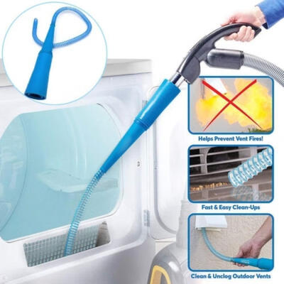 

USA Dryer Lint Vacuum Attachment Dust Cleaner Pipe Vacuum Hose Head Lint New