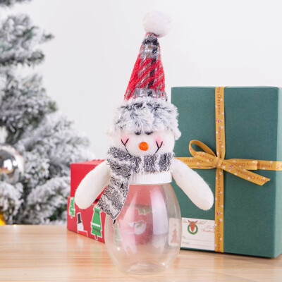 

〖Follure〗Cute Christmas Candy Storage Can Decor For Home Gift Biscuits Food Storage Jar