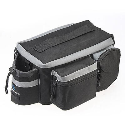 

600D Polyester Mountain Bike Multi-function Large Capacity Rear Shelf Bag