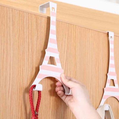 

Siaonvr Hat Clothes Coat Towel Bag Over Door Bathroom 2 Hooks Hanger Hanging Rack Holder