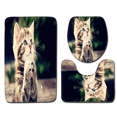 

〖Follure〗3pcs Non-Slip Bath Mat Bathroom Kitchen Carpet Doormats Decor