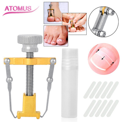 

Toponeto Stainless Steel Ingrown Toe Nail Correction Tool 10Pcs Nail Correction Patch