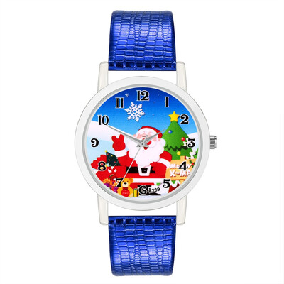 

Vogue 2018 Womens Watches Fashion Girls Christmas Gift Reloj Analog Santa Claus Tree WristWatches Ladies Women Quartz Clock &Ff