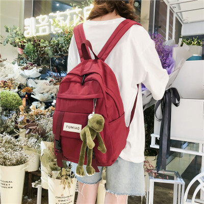 

Schoolbag Girl Korean version high school insfeng campus high school students backpack large capacity students original dormitory