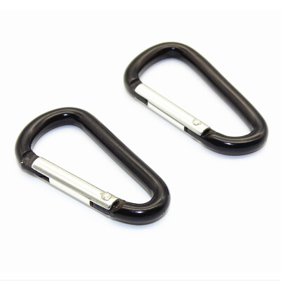 

Outdoors Aluminium Alloy Multi-function Type D Buckle 2pcs