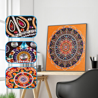 

Siaonvr Special Shaped Diamond Painting DIY 5D Partial Drill Cross Stitch Kits Crystal R