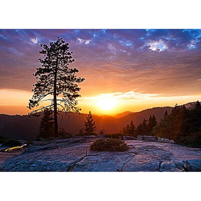 

5D DIY Full Drill Diamond Painting Sunset Mountain Cross Stitch Embroidery