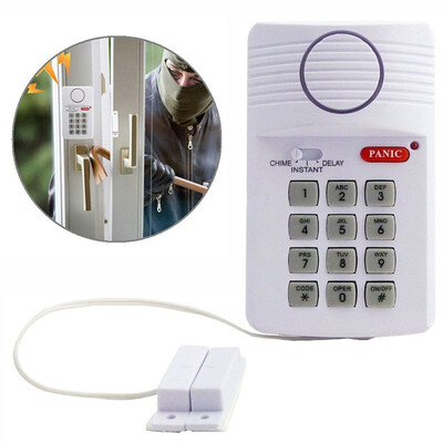 

〖Follure〗Wireless Security Keypad Alarm System With Panic Button Shed Garage Caravan Door