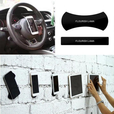 

Flourish Lama Car Sticker Phone Pad Nano Rubber Stickers Multi-purpose Stander