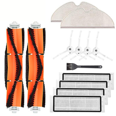 

Main Cleaning Edge Brushes And Filters & Rags Set For Xiaomi Mi Acuum Cleaner