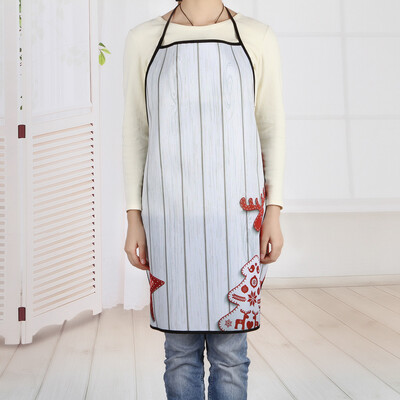 

Gobestart Christmas Decoration Waterproof Apron Christmas Dinner Party Apron