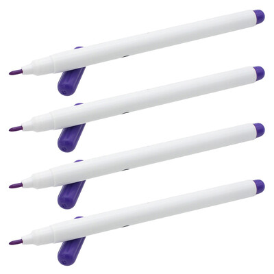 

4 pcs Colorful Stitch Water-soluble Ink Marker Erasable Pen Buckle DIY Marker Pen Art Sewing Tools Accessory