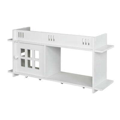 

High Qulity Bookshelf Flower Shelf White Organizer Storage Rack Better for Home