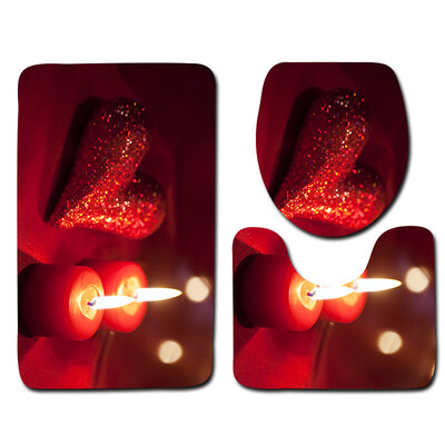 

〖Follure〗3pcs Non-Slip Bath Mat Bathroom Kitchen Carpet Doormats Decor