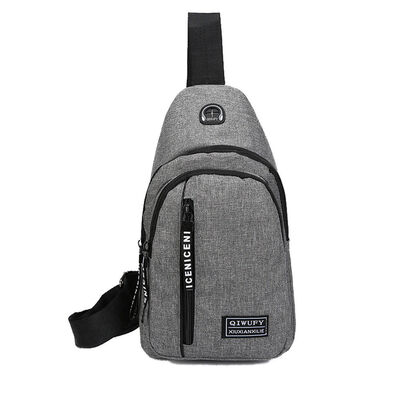 

2018 New Style Fashion Men Canvas Pack Bag Travel Hiking Cross Body Messenger Shoulder Sling Chest Bag