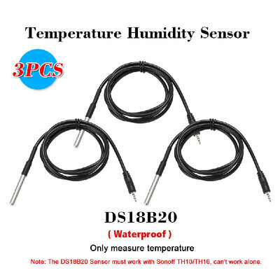 

5PCS SONOFF Waterproof DS18B20 Temperature Sensor Home Automation