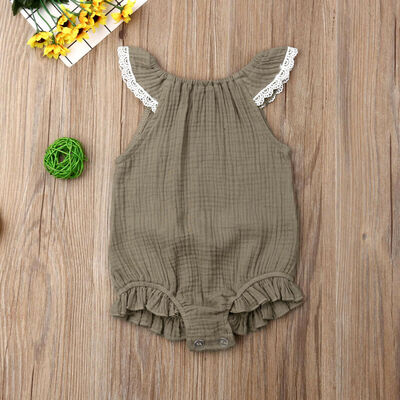 

Cute Infant Baby Girls Romper Bodysuit Babygrow Outfits Summer Clothes 0-24M