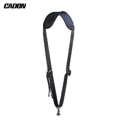 

CADeN H3 Comfortable Camera Shoulder Neck webbing Sling Strap Long Strap Belt with Accessory Pockets Quick Release Buckles Safety