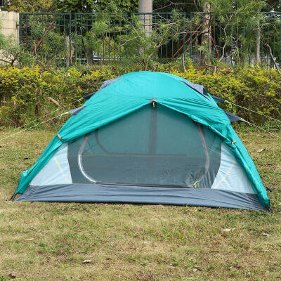 

Greensen Professional Outdoor Waterproof Aluminum Pole 2 Person Camping Tent Camp Equipment