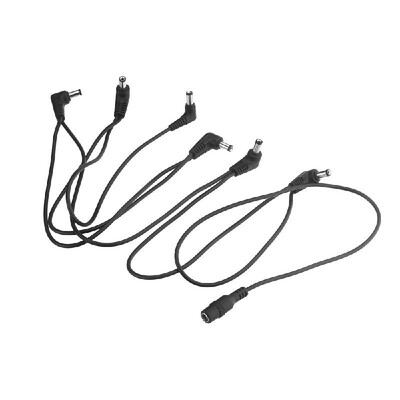 

Vitoos 6 Ways Electrode Daisy Chain Harness Cable Copper Wire for Guitar Effects Power Supply Adapter Splitter