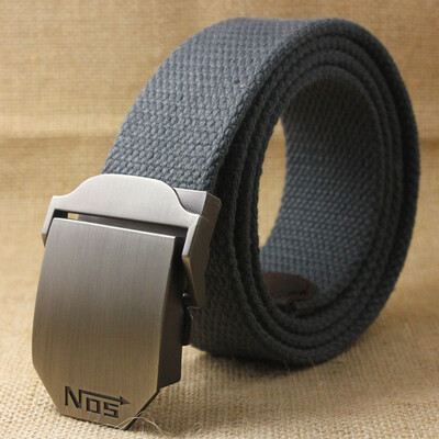 

Unisex tactical belt Top quality 4 mm thick 38 cm wide casual canvas belt Outdoor Alloy Automatic buckle Men Belt 110-140cm