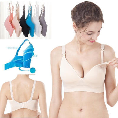 

Women Wire Free Nursing Bra Maternity Breastfeeding Pregnant Bras Underwear