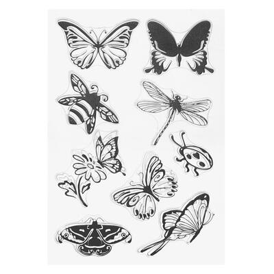 

Silicone Transparent Insect Stamp Seal DIY Scrapbooking Album Clear Stamps