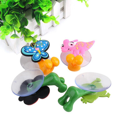 

Cartoon Animal Butterfly Silicone Toothbrush Holder Home Bathroom Wall Hanger