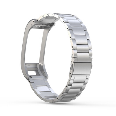 

〖Follure〗Solid Stainless Steel Watch Band Strap Bands With Frame For Garmin VIVOsmart HR