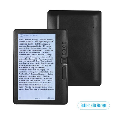 

BK7019 Portable 7 Inch e-Book Reader E-reader Color Screen Glare-free Built-in 16GB Memory Storage Backlight Battery Support Photo