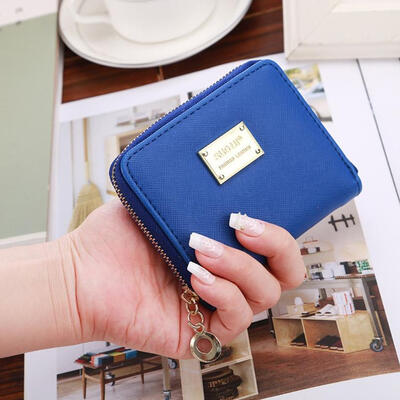 

Maison Fabre Women Leather Small Wallet Card Holder Zip Coin Purse Clutch Handbag Dropshipping Mar08