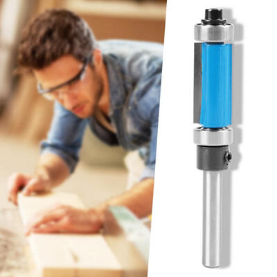 

Greensen 141225 Blue Bottom Bearing Flush Trim Router Bit For Woodworking